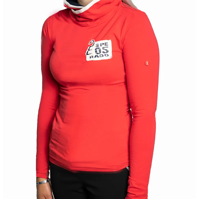 Esperado Berlin Ladies Sweatshirt - Red